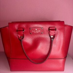 Kate Spade Red Wellesley Camryn Bag